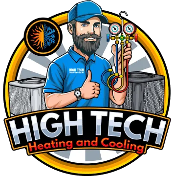 High Tech Heating and Cooling logo